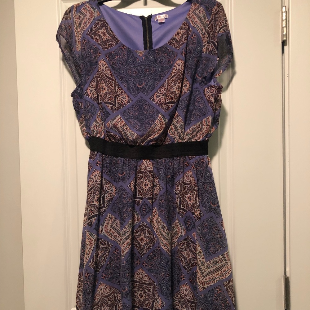 Purple dress
